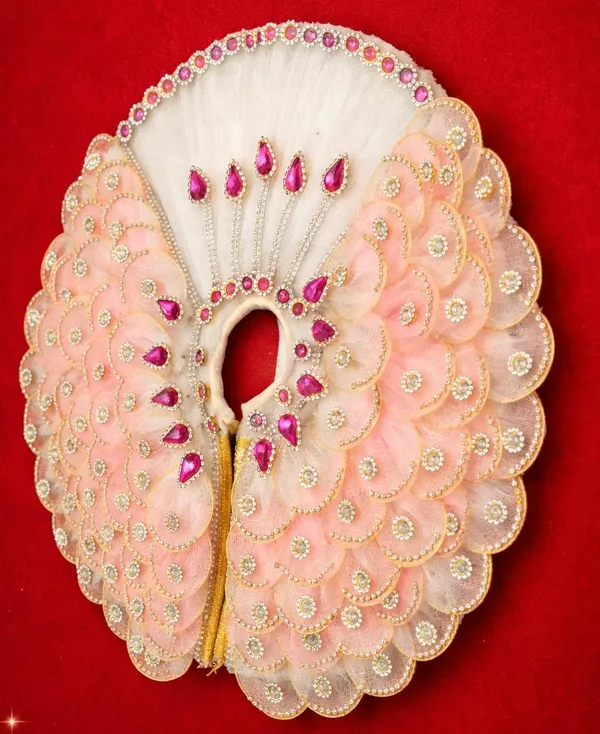 PINK_BUTTERFLY_Laddu_Gopal_Poshak_Handmade_|_Embroidered_