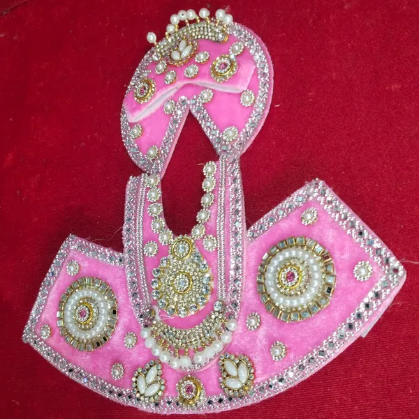 PINK_Khatu_shayam_ji_dress_Handmade_|_Embroidered