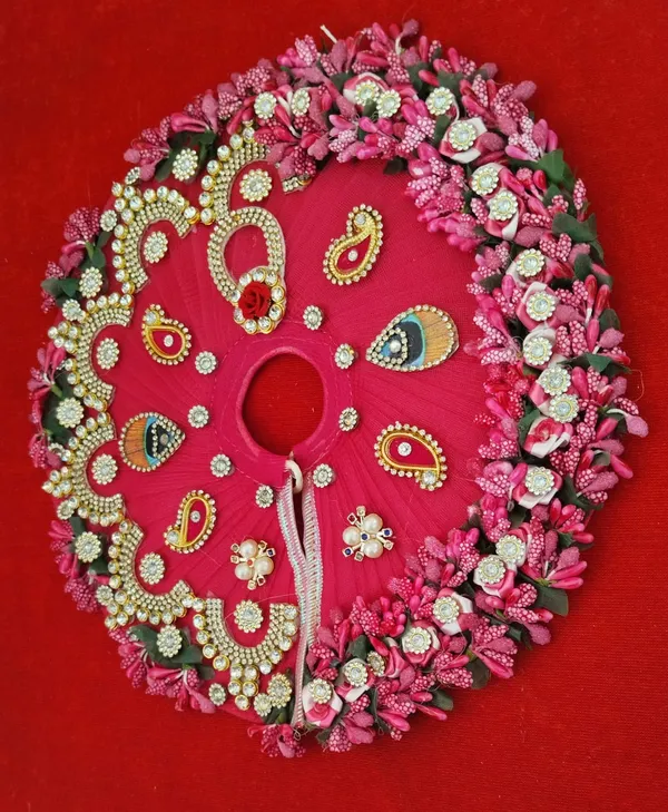 RANI_PINK__Laddu_Gopal_Poshak_Handmade_|_Embroidered