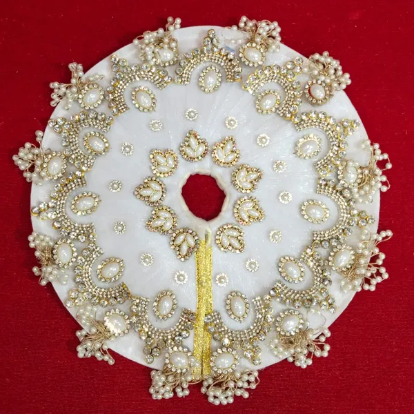 WHITE_Colour__Laddu_Gopal_Poshak_Handmade_|_Embroidered