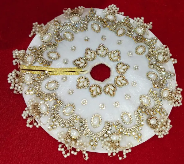 WHITE_Colour__Laddu_Gopal_Poshak_Handmade_|_Embroidered