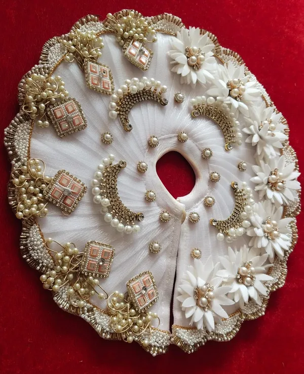 WHITE_Laddu_Gopal_Poshak_Handmade_|_Embroidered