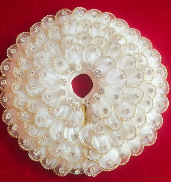 WHITE__Laddu_Gopal_Poshak_Handmade_|_Embroidered