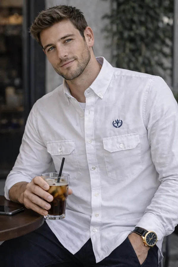 Pure_White_Cotton_Linen_Regular_Fit_Shirt_For_Men