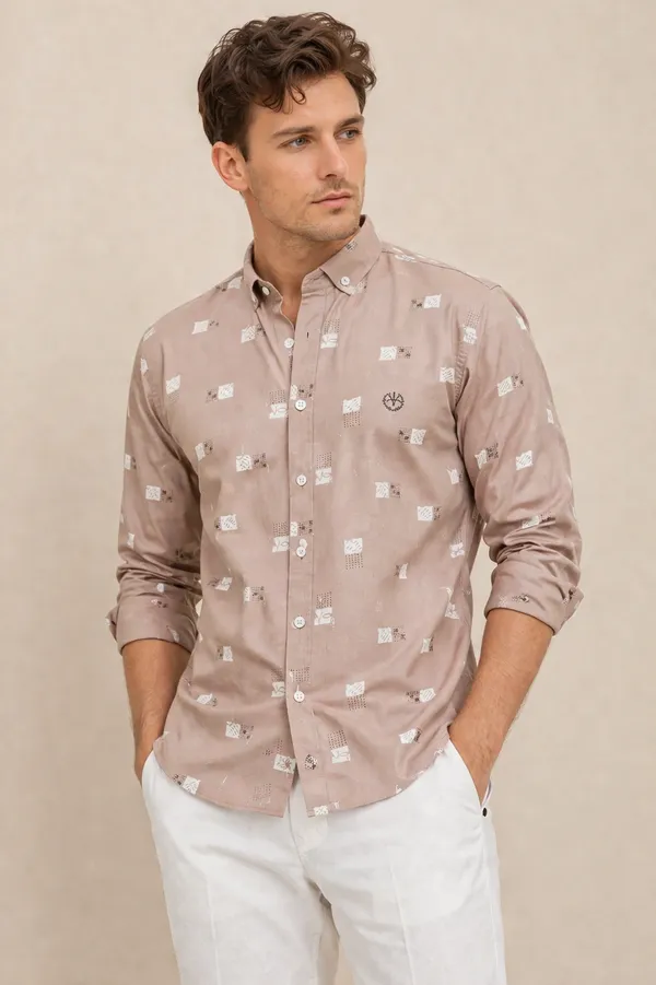 Rosy_Cotton_Slim_Fit_Shirt_For_Men