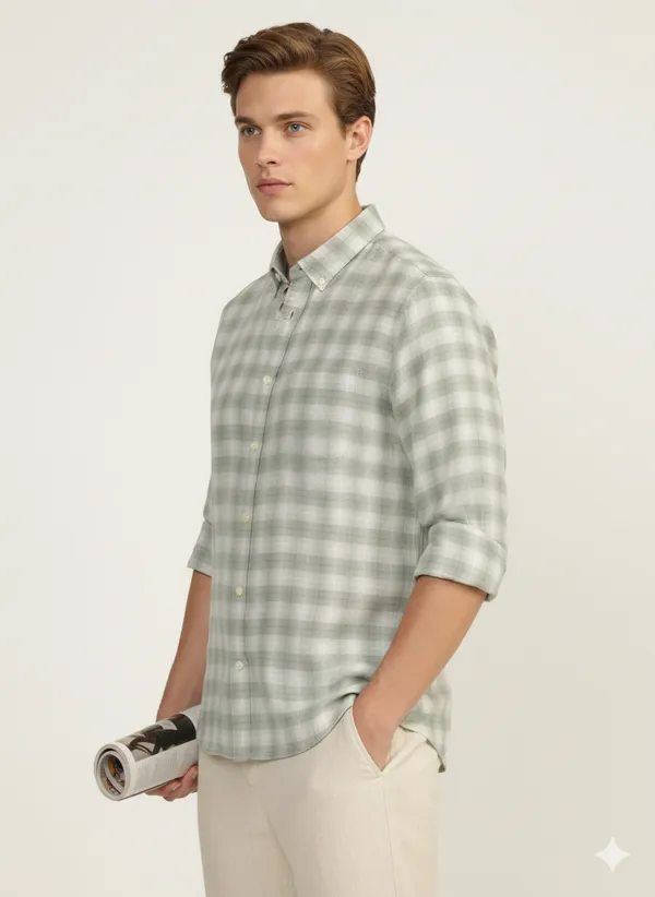 Grey_Cotton_Linen_Regular_Fit_Shirt_For_Men