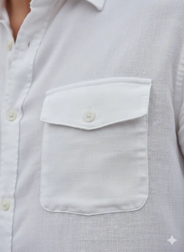 White_Cotton_Linen_Regular_Fit_Shirt_For_Men