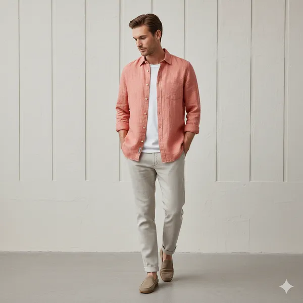 Desert_Pink_Cotton_Linen_Regular_Fit_Shirt_For_Men