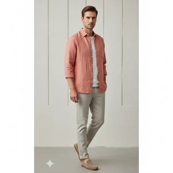 Desert_Pink_Cotton_Linen_Regular_Fit_Shirt_For_Men