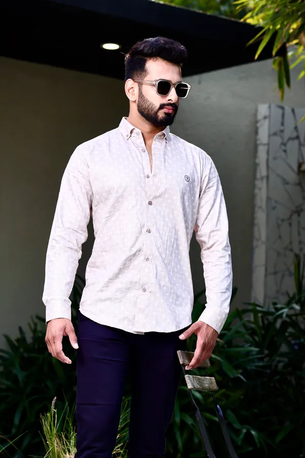 Pearl_Pink_Cotton_Regular_Fit_Shirt_For_Men