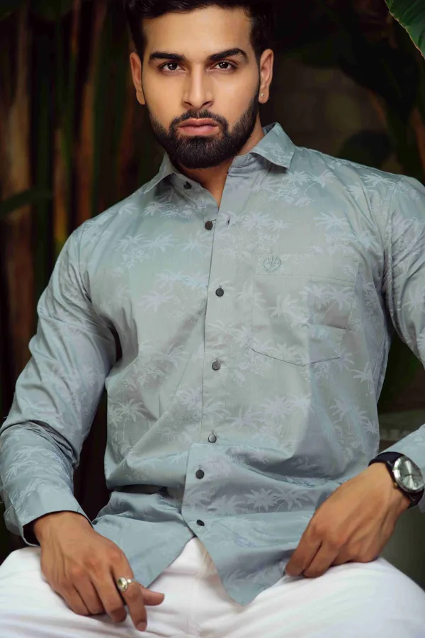 Dusty_Blue_Cotton_Regular_Fit_Shirt_For_Men