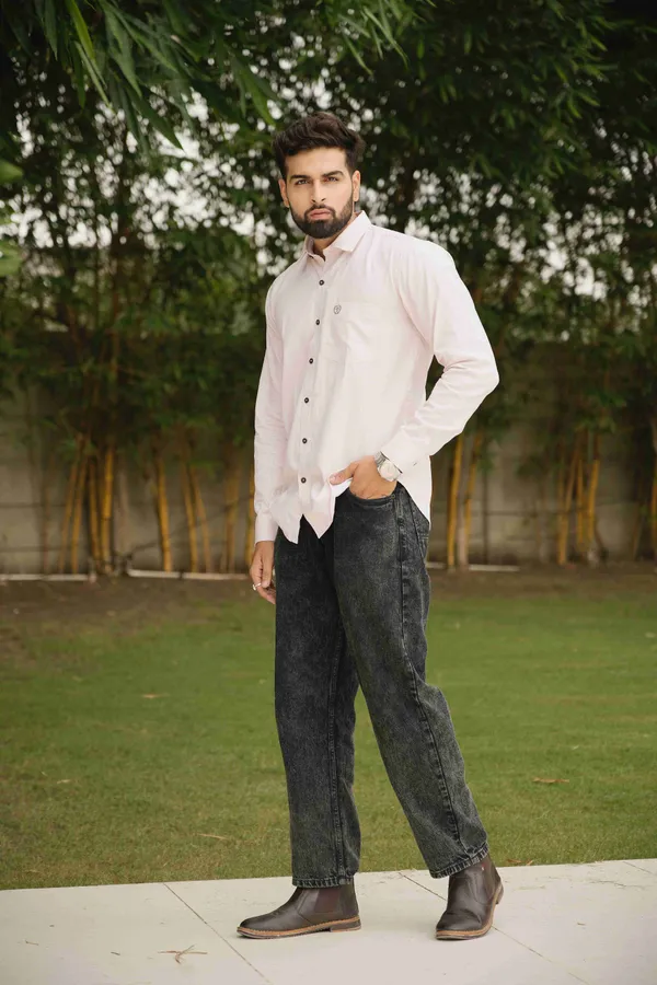 Light_Pink_Cotton_Regular_Fit_Shirt_For_Men