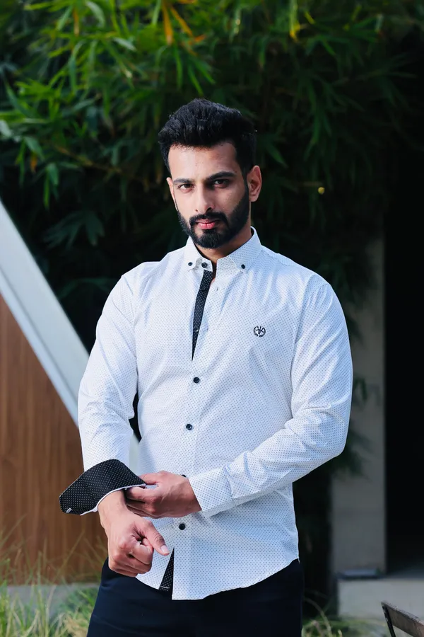 White_Cotton_Slim_Fit_Shirt_For_Men