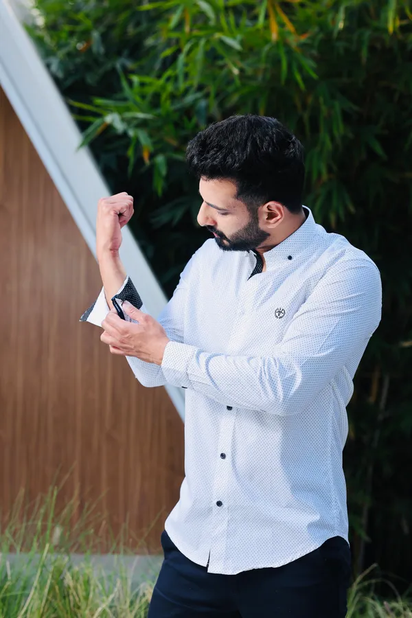 White_Cotton_Slim_Fit_Shirt_For_Men