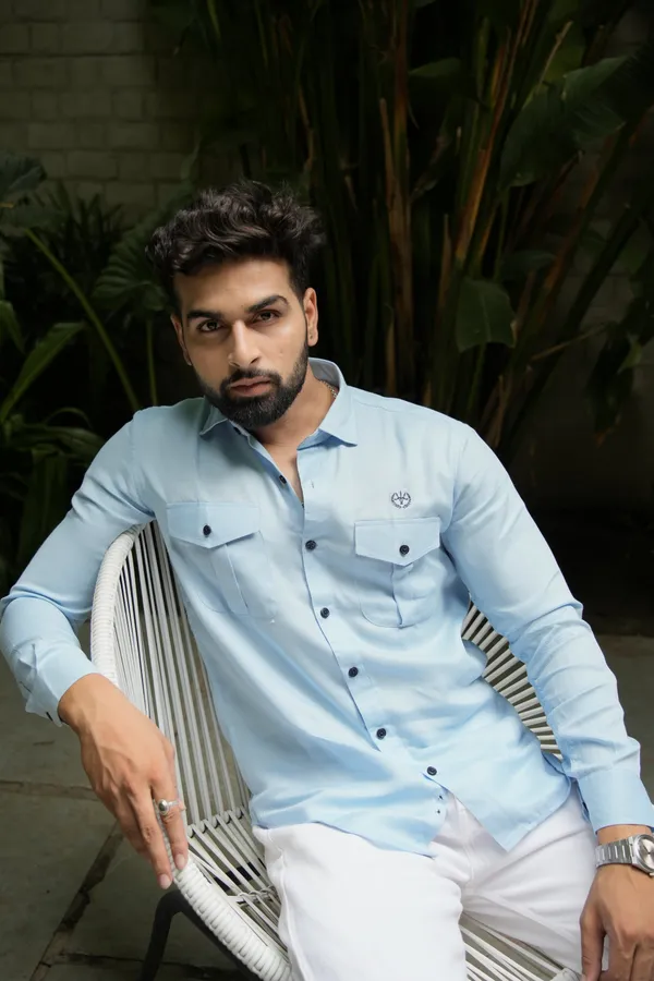 Sky_Blue_Cotton_Regular_Fit_Shirt_For_Men