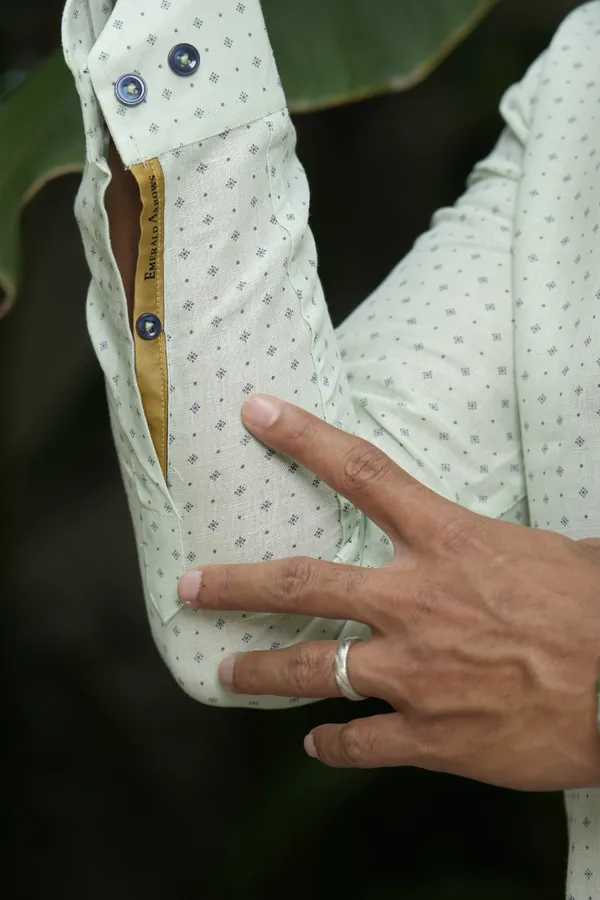 Pearl_Green_Cotton_Linen_Regular_Fit_Shirt_For_Men