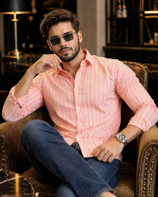 Light_Pink_Cotton_Regular_Fit_Shirt_For_Men