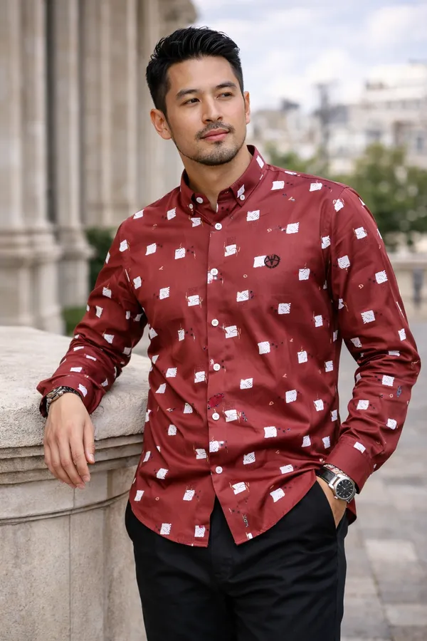 Rosewood_Cotton_Slim_Fit_Shirt_For_Men
