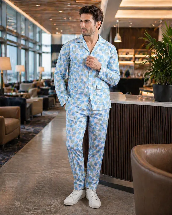 Mustard_Blue_Cotton_Regular_Fit_Co-Ord_Set_For_Men