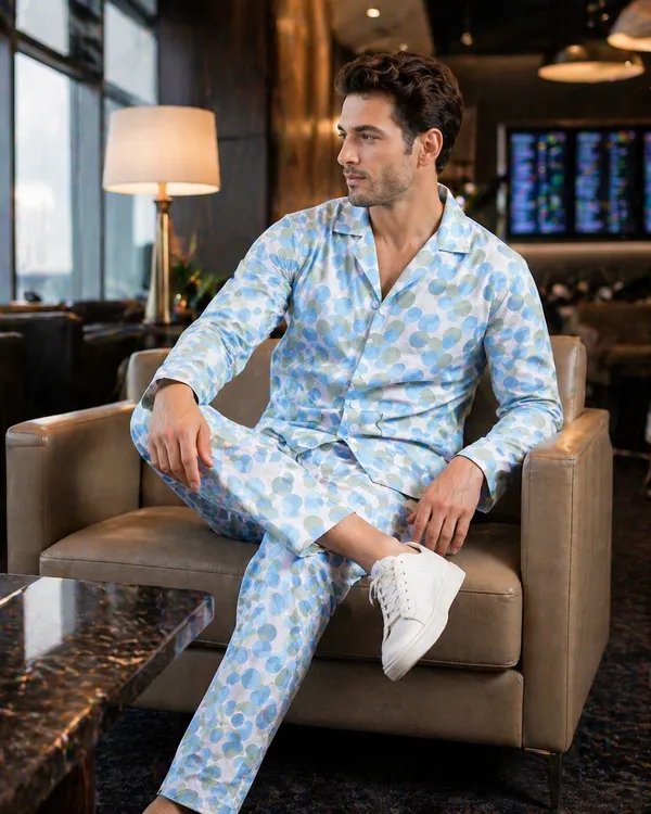 Mustard_Blue_Cotton_Regular_Fit_Co-Ord_Set_For_Men