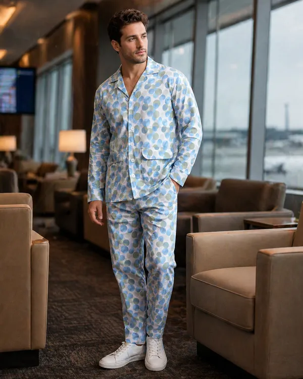 Mustard_Blue_Cotton_Regular_Fit_Co-Ord_Set_For_Men