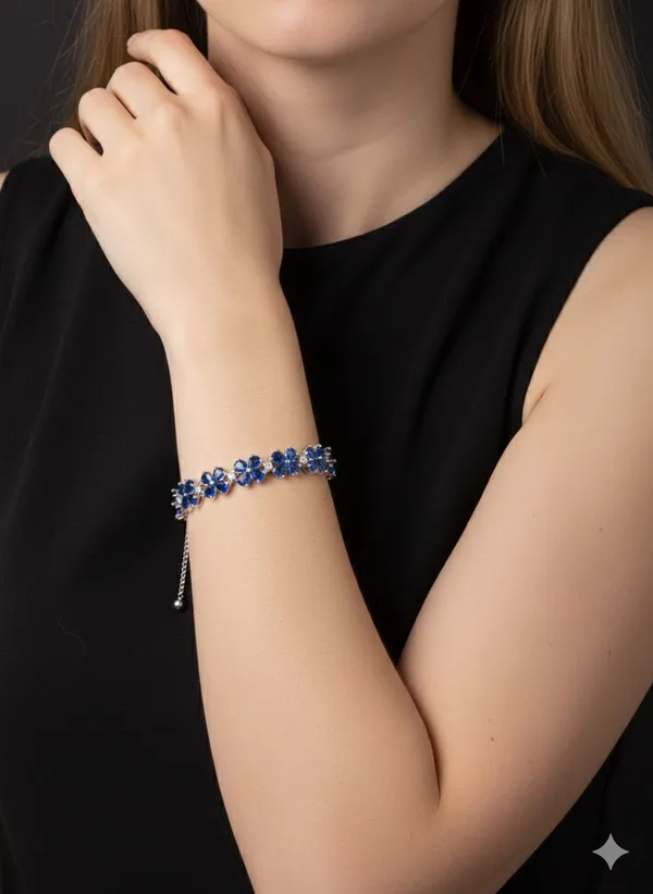 Blue_Metal_Premium_&_Elegant_Bracelet_For_Women