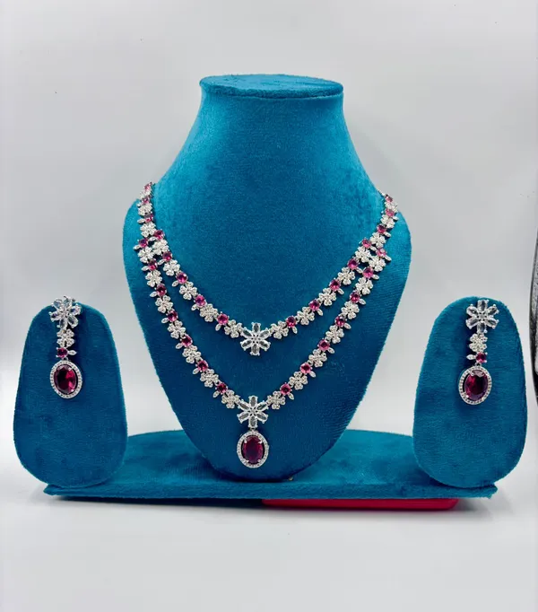 Pink_Metal_Premium_&_Elegant_Ad_Necklace_For_Women