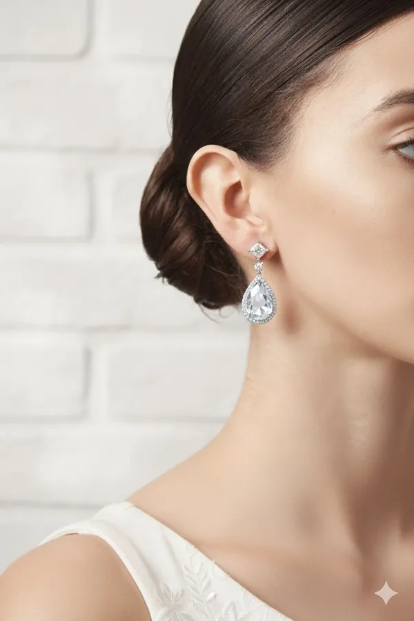 White_Metal_Premium_&_Elegant_Long_Earrings_For_Women