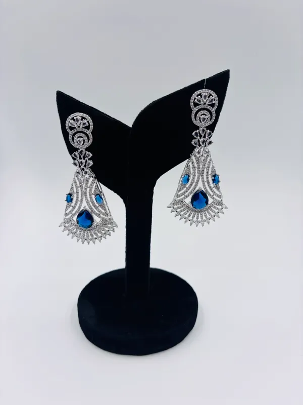 Blue_Metal_Premium_&_Elegant_Long_Earrings_For_Women