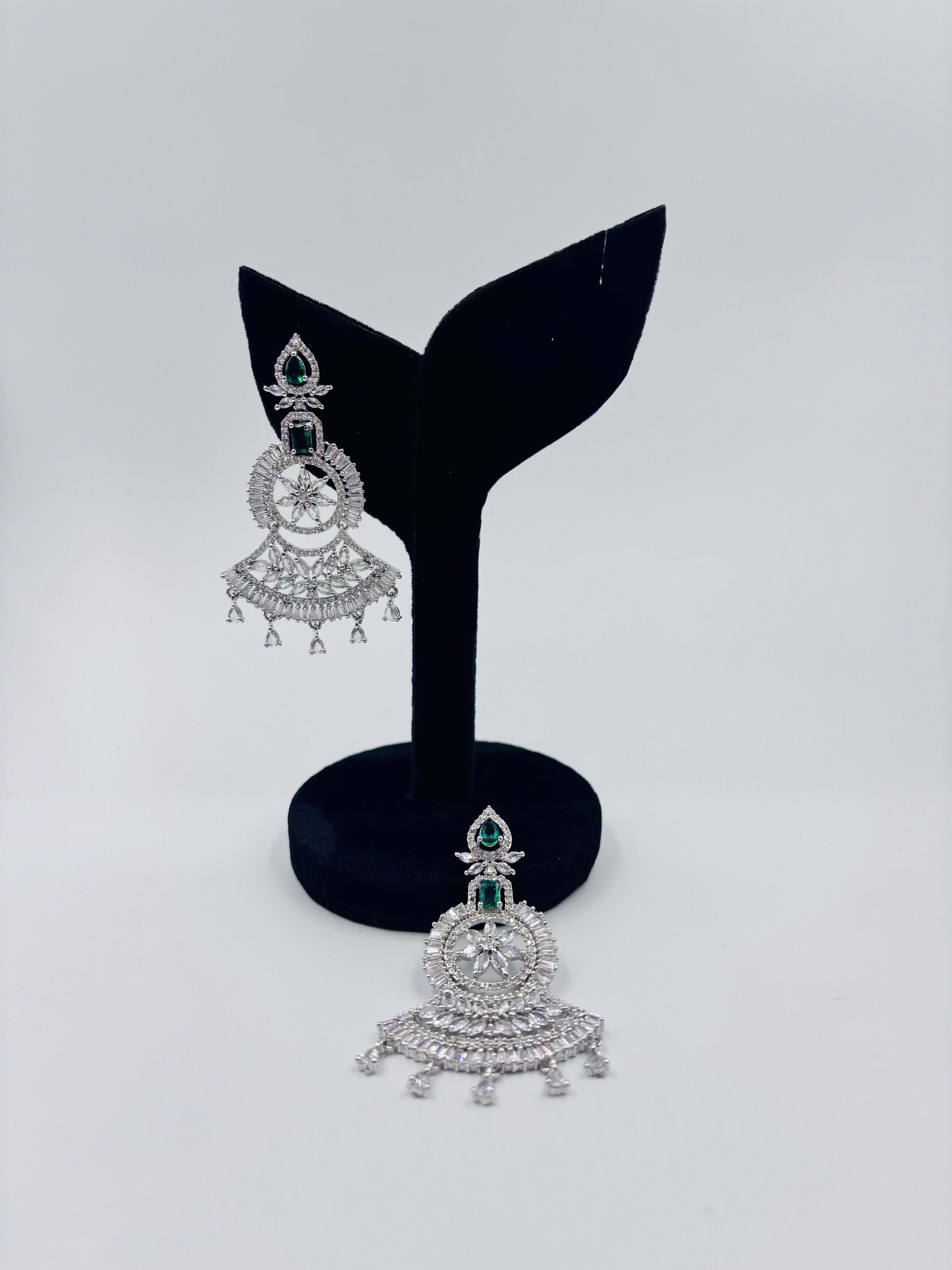 Green_Metal_Premium_&_Elegant_Long_Earrings_For_Women