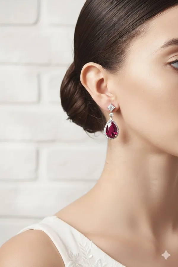 Pink_Metal_Premium_&_Elegant_Long_Earrings_For_Women