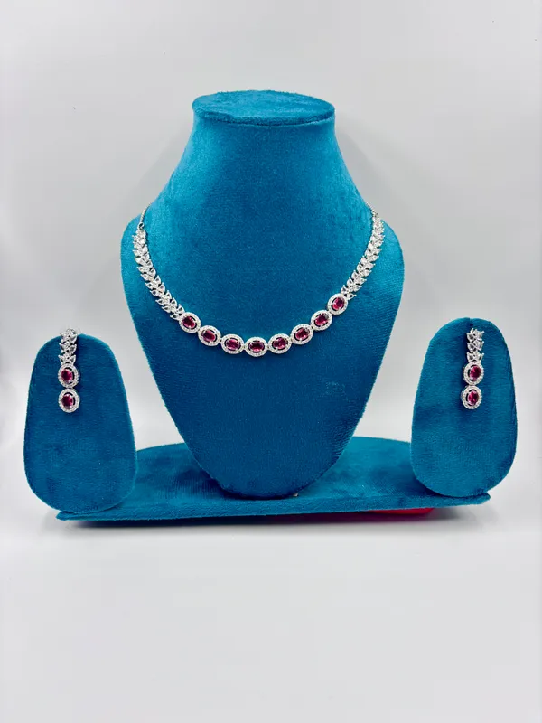 Pink_Metal_Premium_&_Elegant_Ad_Necklace_For_Women