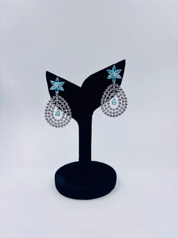 Sky_Blue_Metal_Premium_&_Elegant_Long_Earrings_For_Women