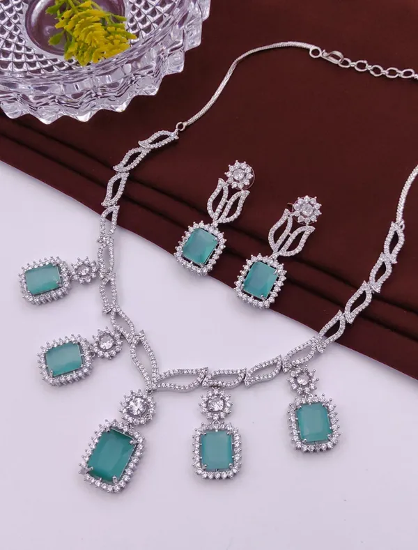 Sky_Blue_Metal_Premium_&_Elegant_Ad_Necklace_For_Women