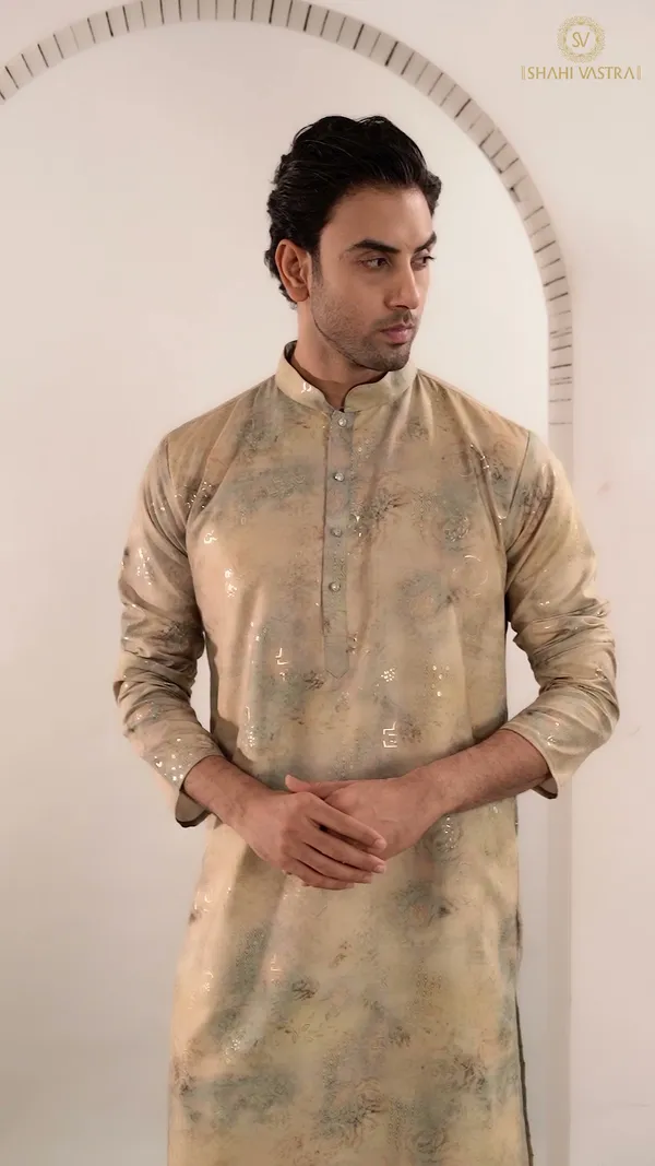 Antique_Gold_Designer_Kurta