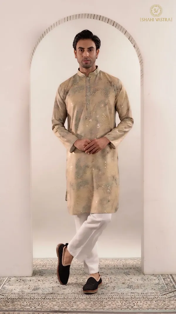 Antique_Gold_Designer_Kurta