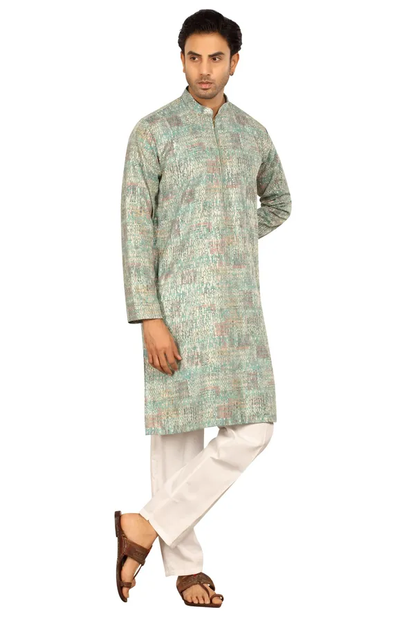 Sage_Green_Designer_Zip_Kurta