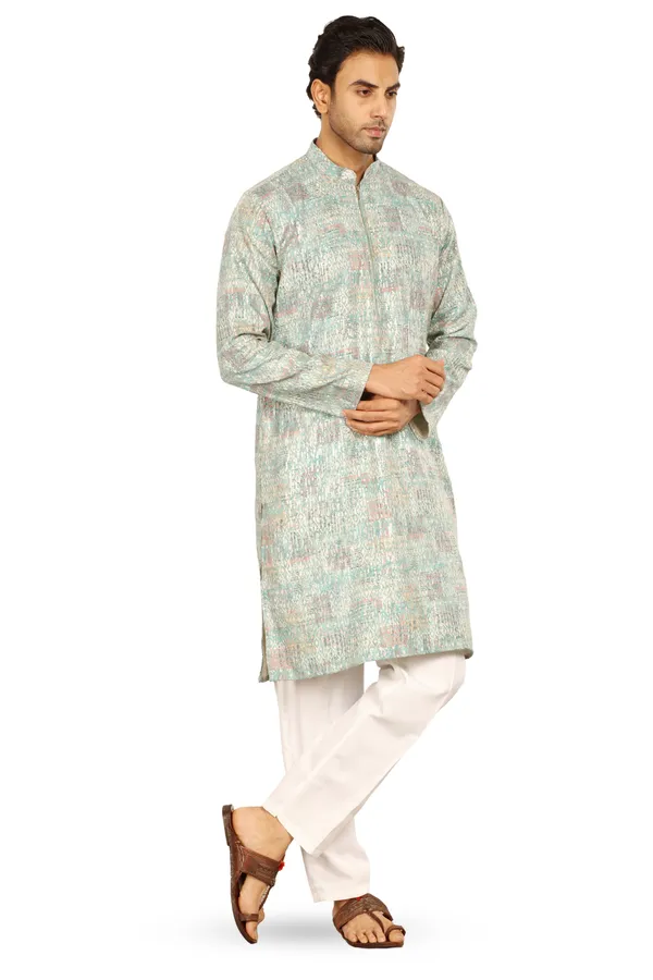Sage_Green_Designer_Zip_Kurta