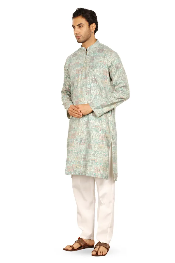 Sage_Green_Designer_Zip_Kurta