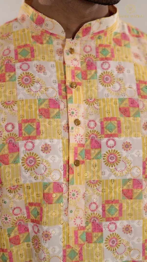 Marigold_Festive_Designer_Kurta