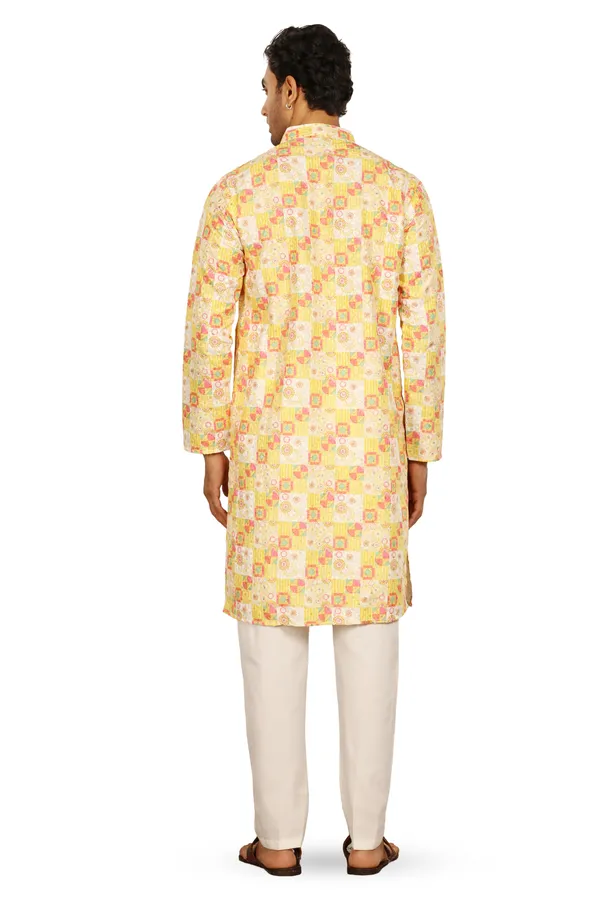 Marigold_Festive_Designer_Kurta