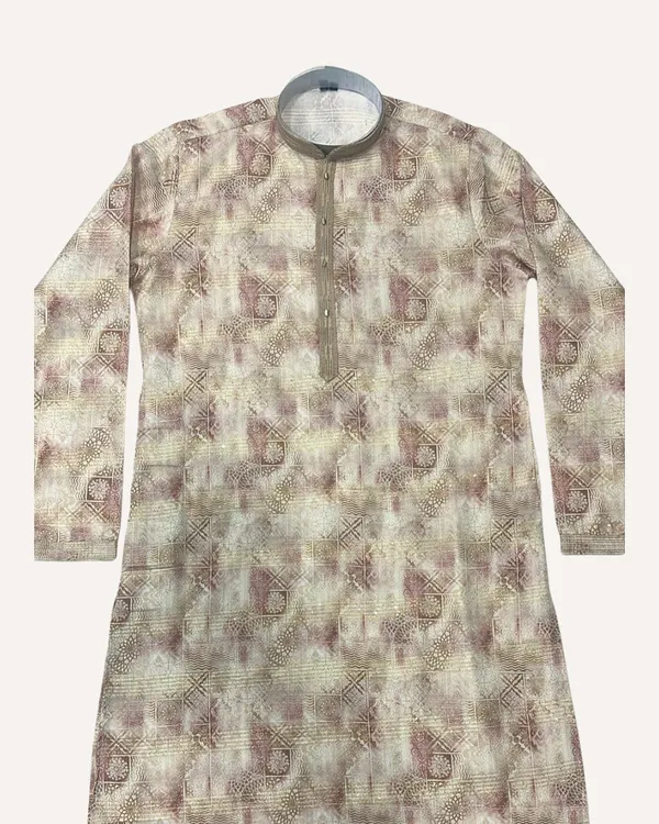Modern_Abstract_Print_Stand_Collar_Kurta