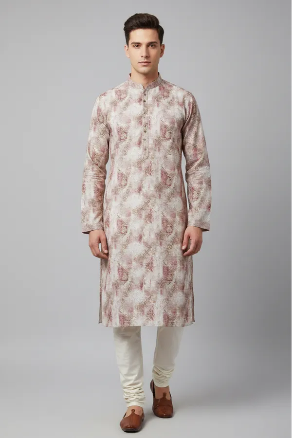 Modern_Abstract_Print_Stand_Collar_Kurta