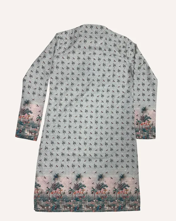 Grey_Cotton_Small_Motif_Kurta_With_Border_Print_For_Men