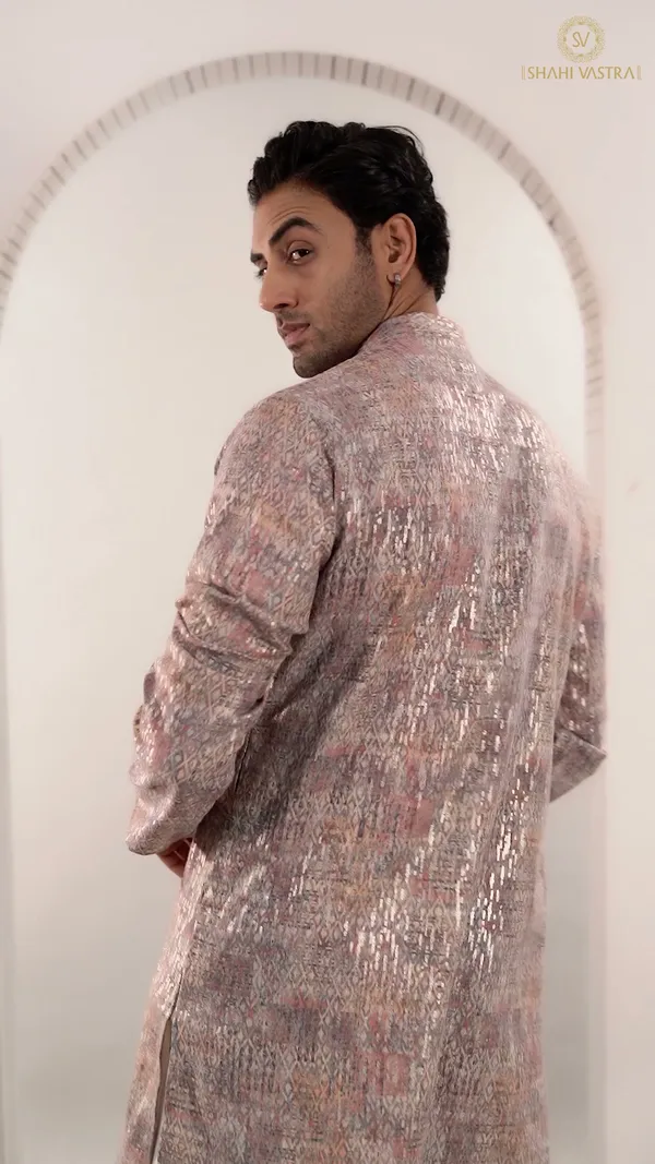 Dusty_Rose_Designer_Zip_Kurta