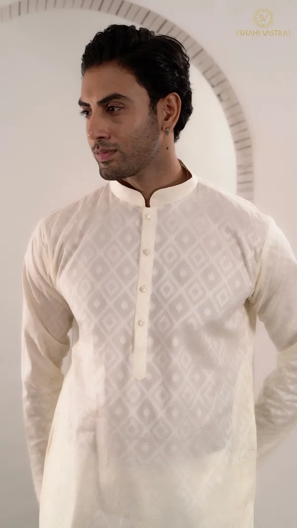 Royal_Cream_Designer_Kurta