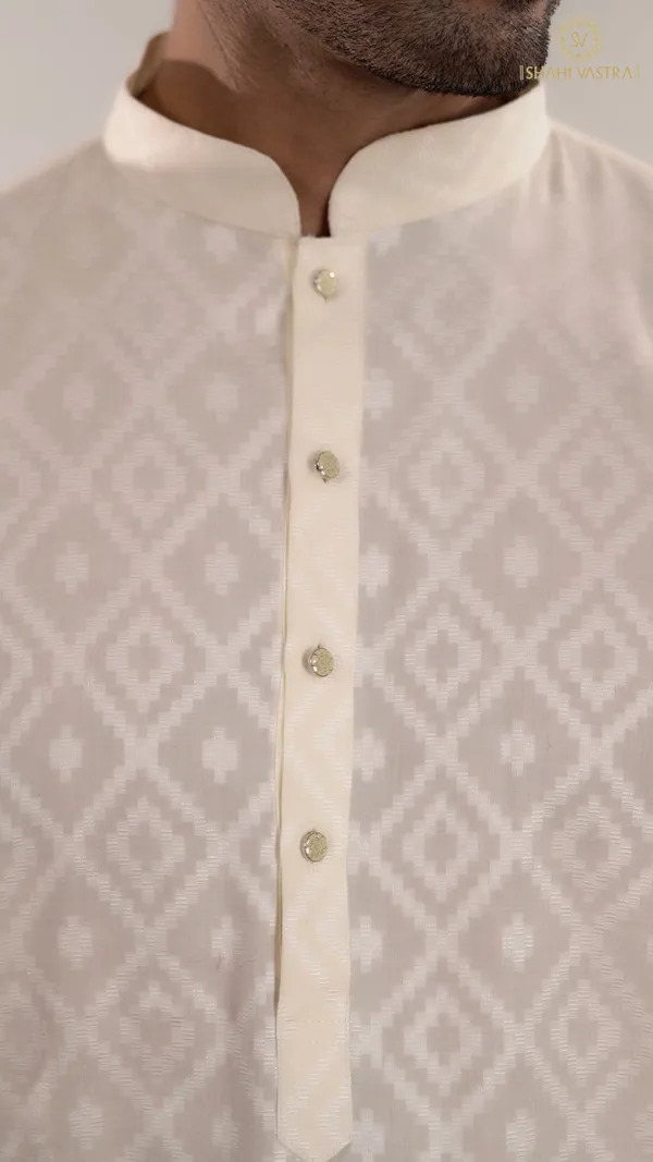 Royal_Cream_Designer_Kurta