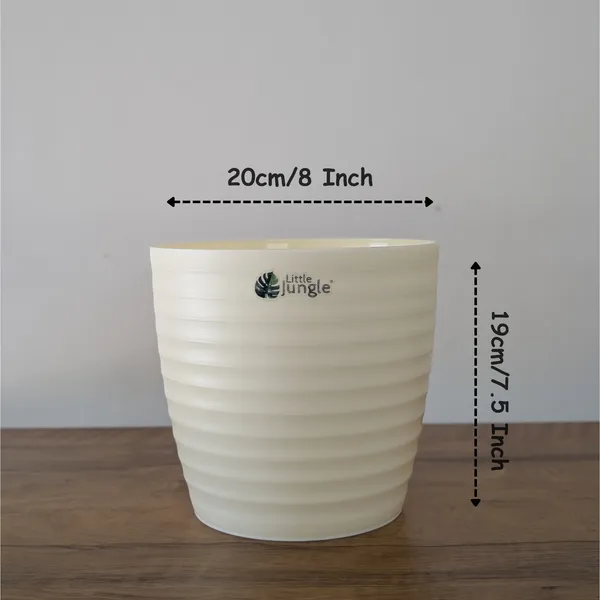 Decor_Beige_Pot(Pack_Of_4)