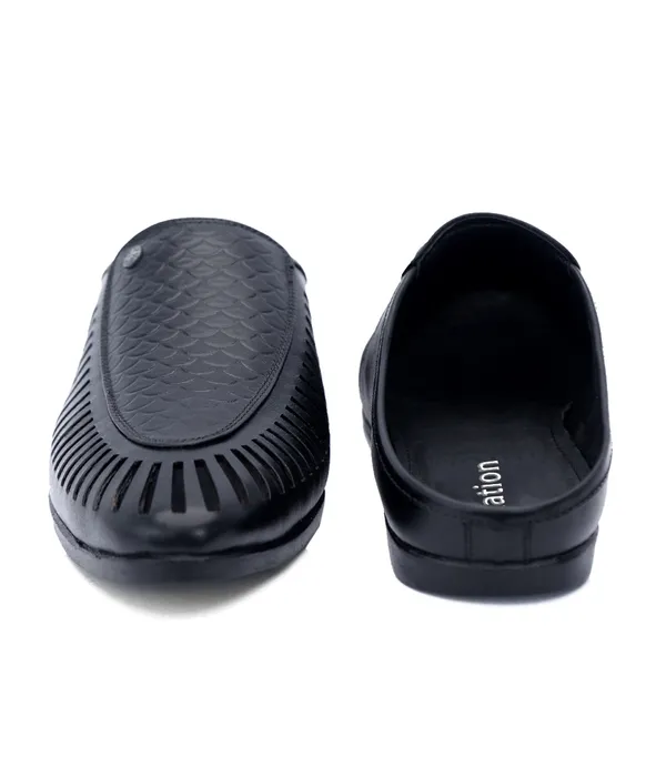 AX12_Black_Men's_Premium_Leather_Ethnic_Juttis