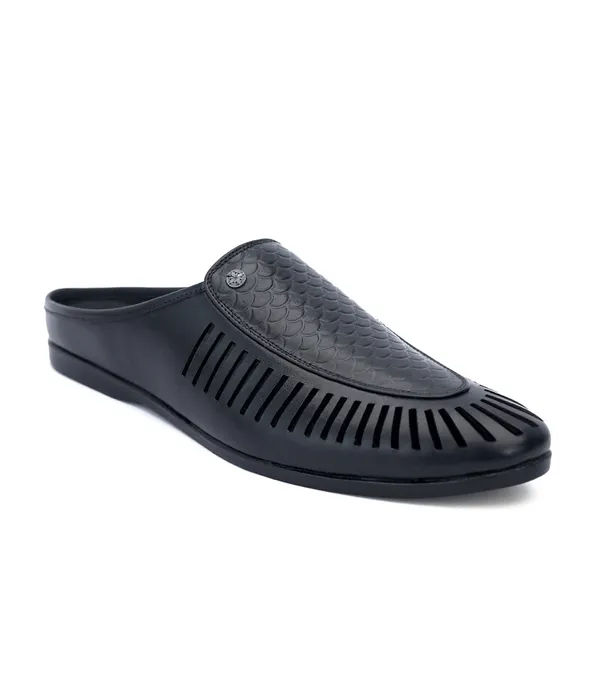 AX12_Black_Men's_Premium_Leather_Ethnic_Juttis